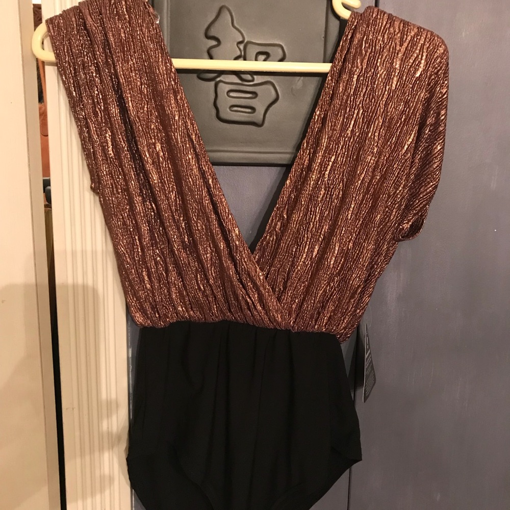 Bronze bodysuit